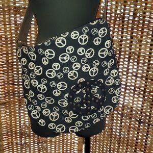 Fashion Express Hippie Peace shoulder bag
